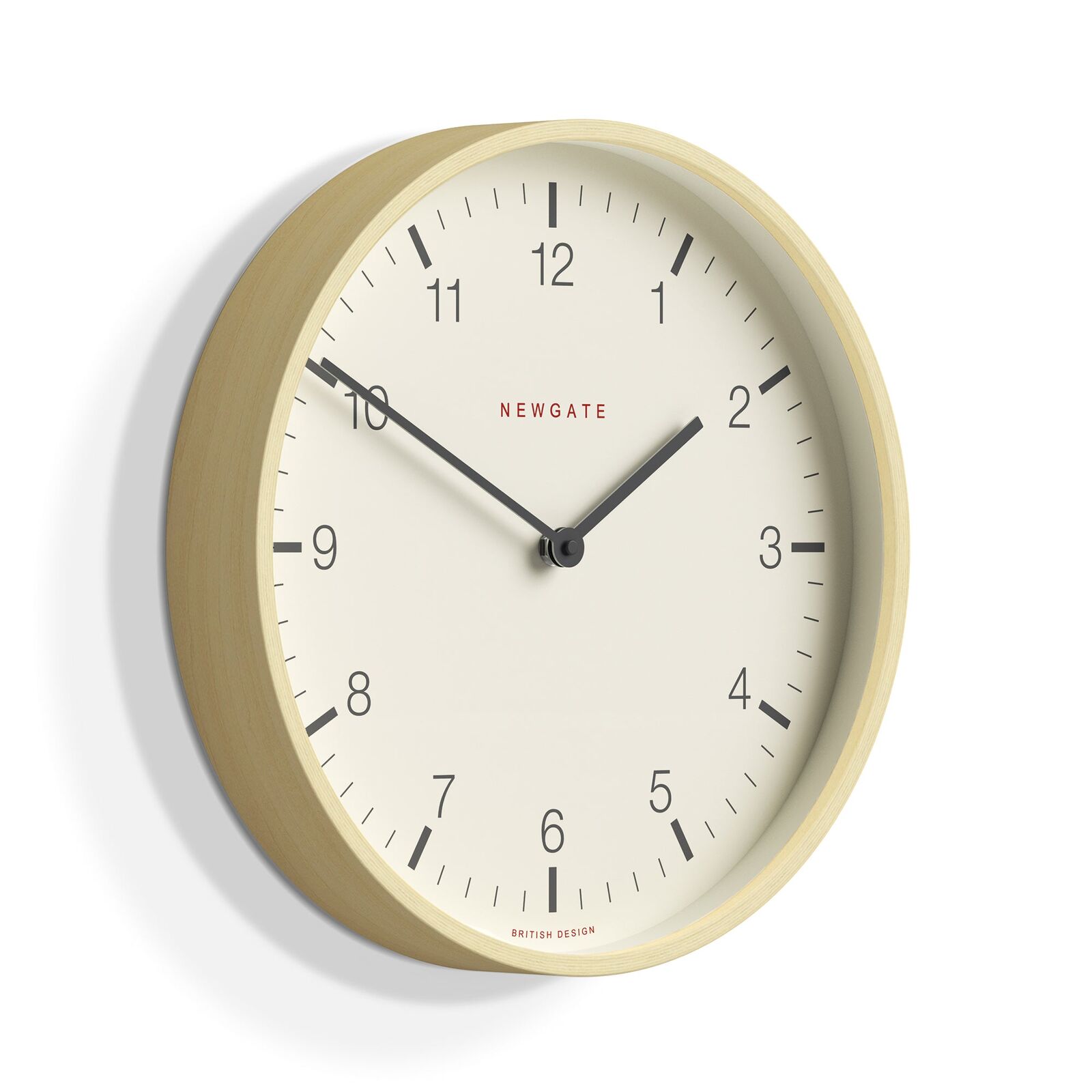 Newgate Mr Clarke Clock Pale Wood Arabic Dial 28 Price