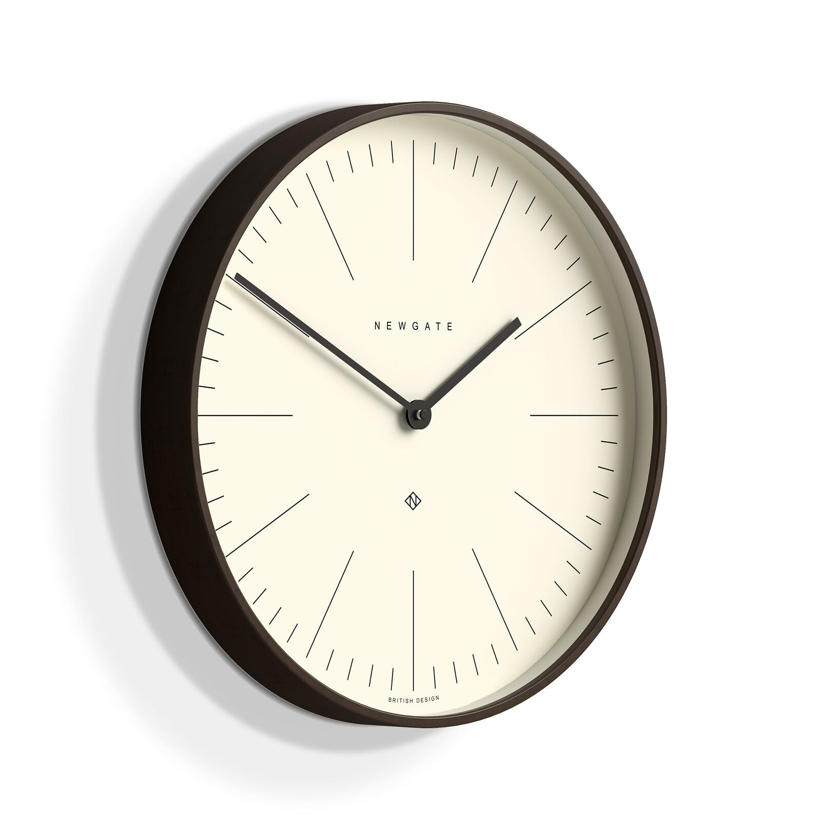 Newgate Mr Clarke Clock Dark Wood Marker Dial Price