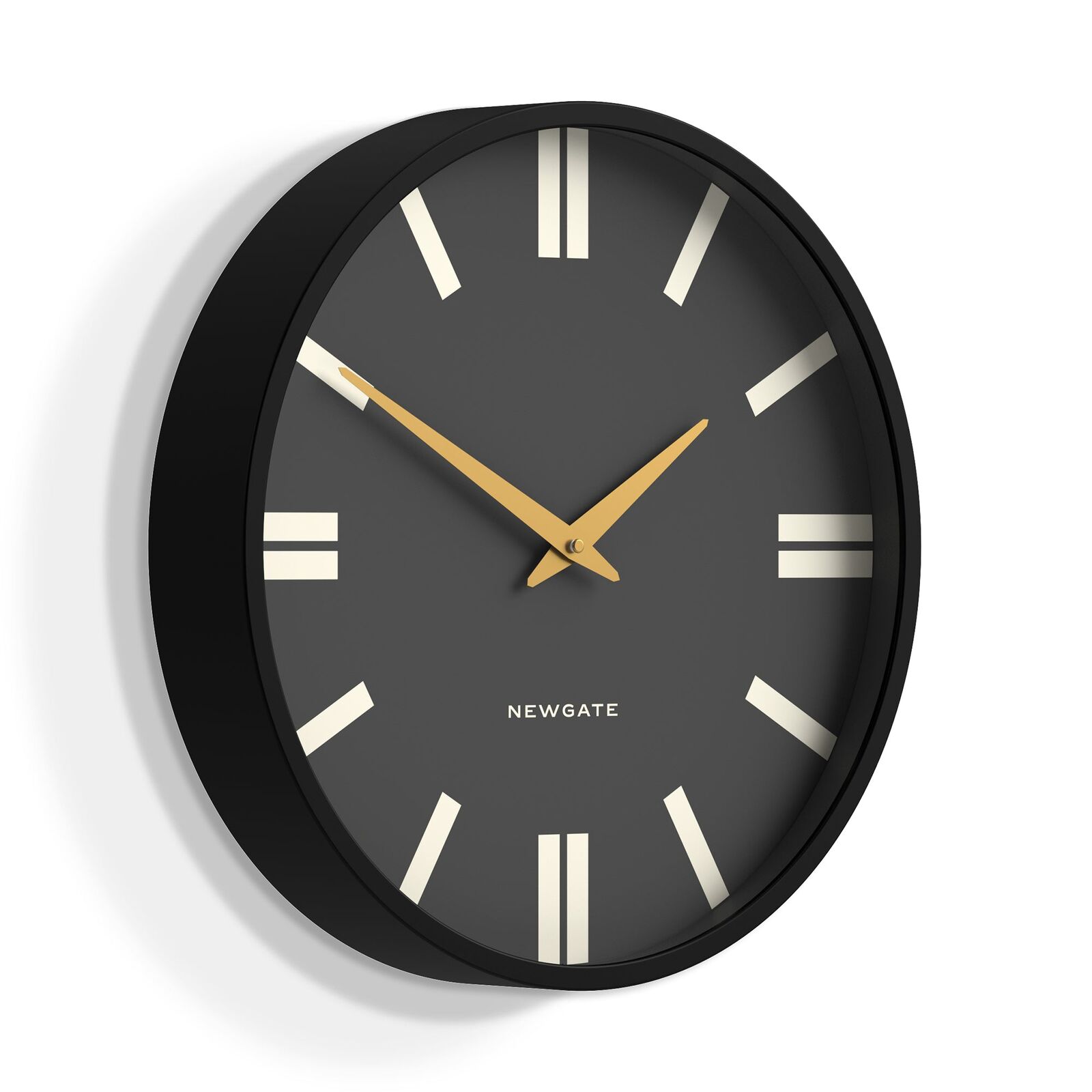 Newgate Universal Wall Clock Plaza Dial Black Price