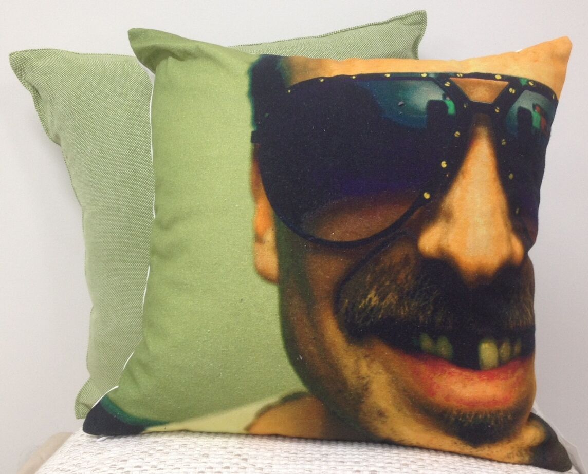 Blaze Toothless Dude Face with Sunglasses Cushion Cover Price