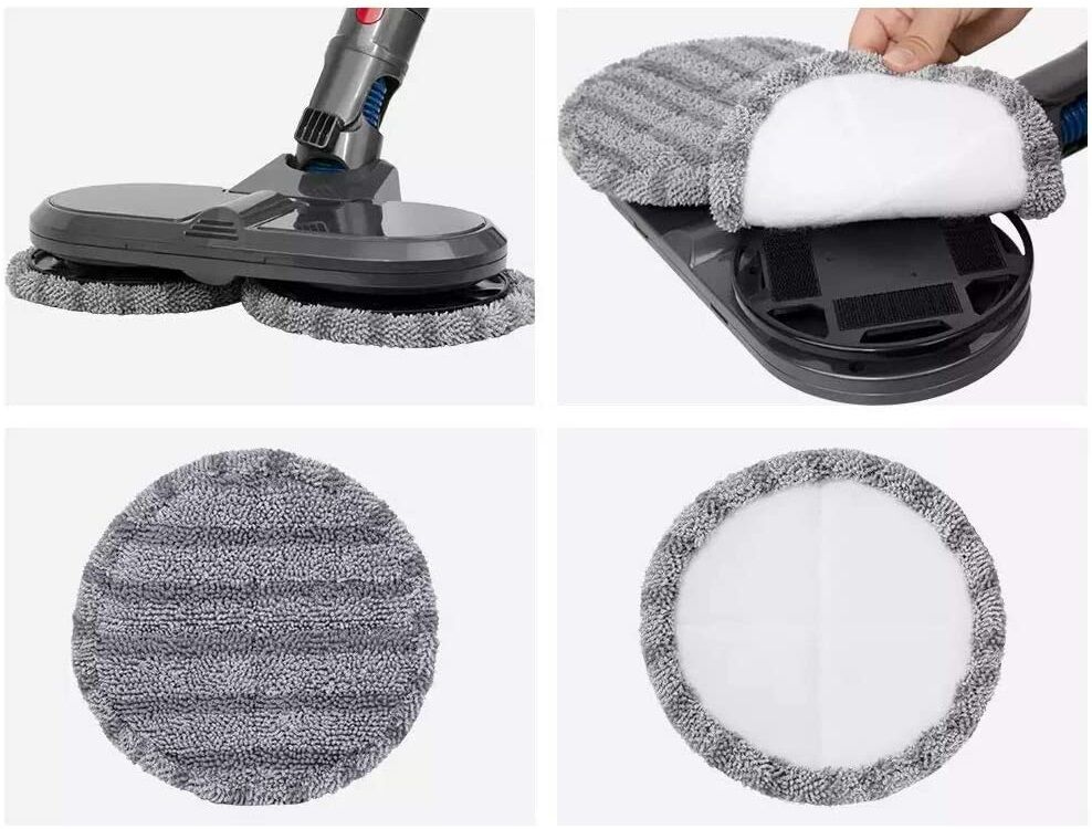 4 x Microfibre pads for Mop & Vac Attachment Price