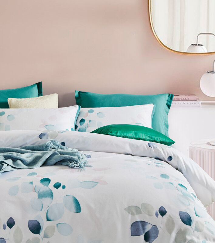 Botanical Olinda Microfibre Quilt Cover Set-king size Price