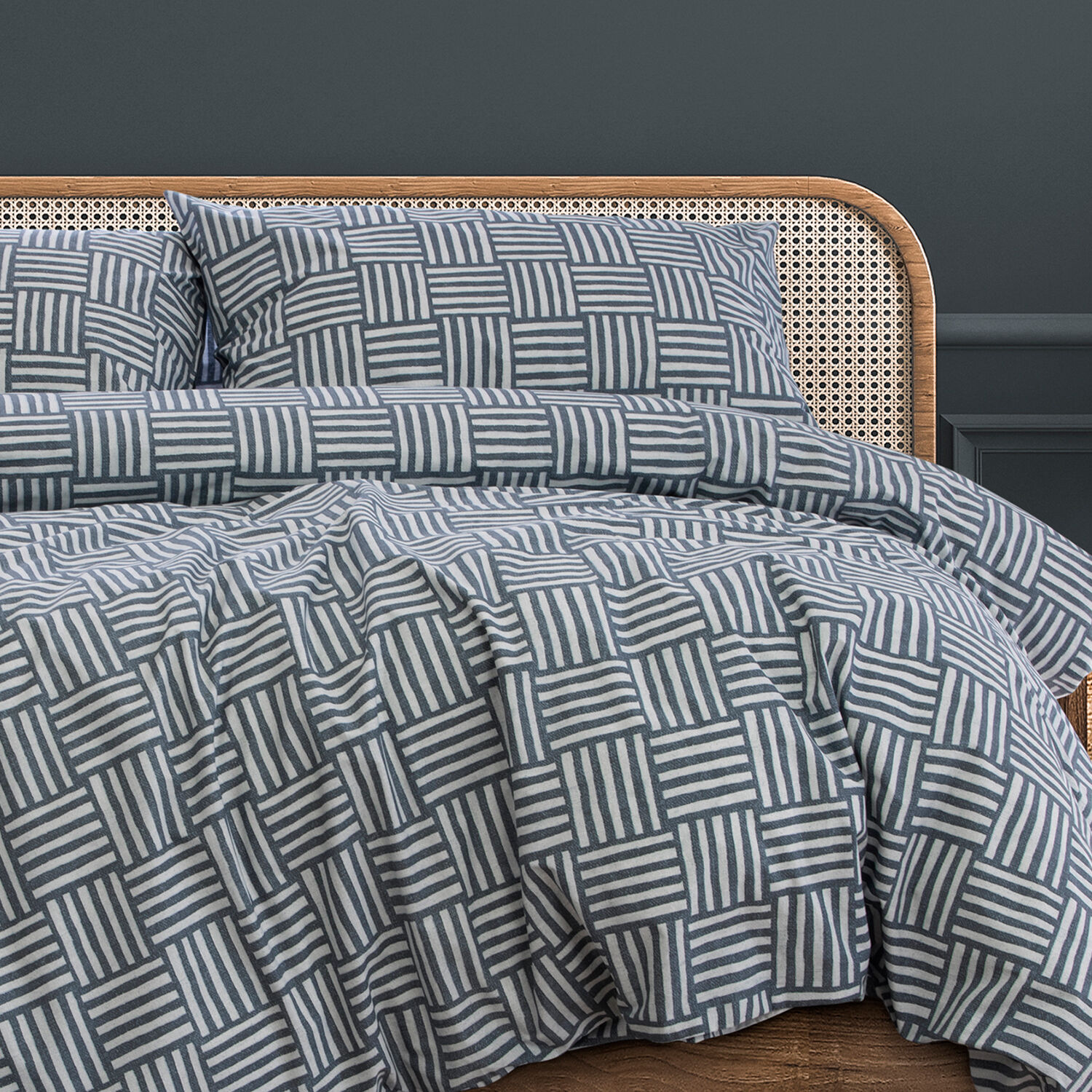Fletcher PRINTED QUILT COVER SET - KING Price