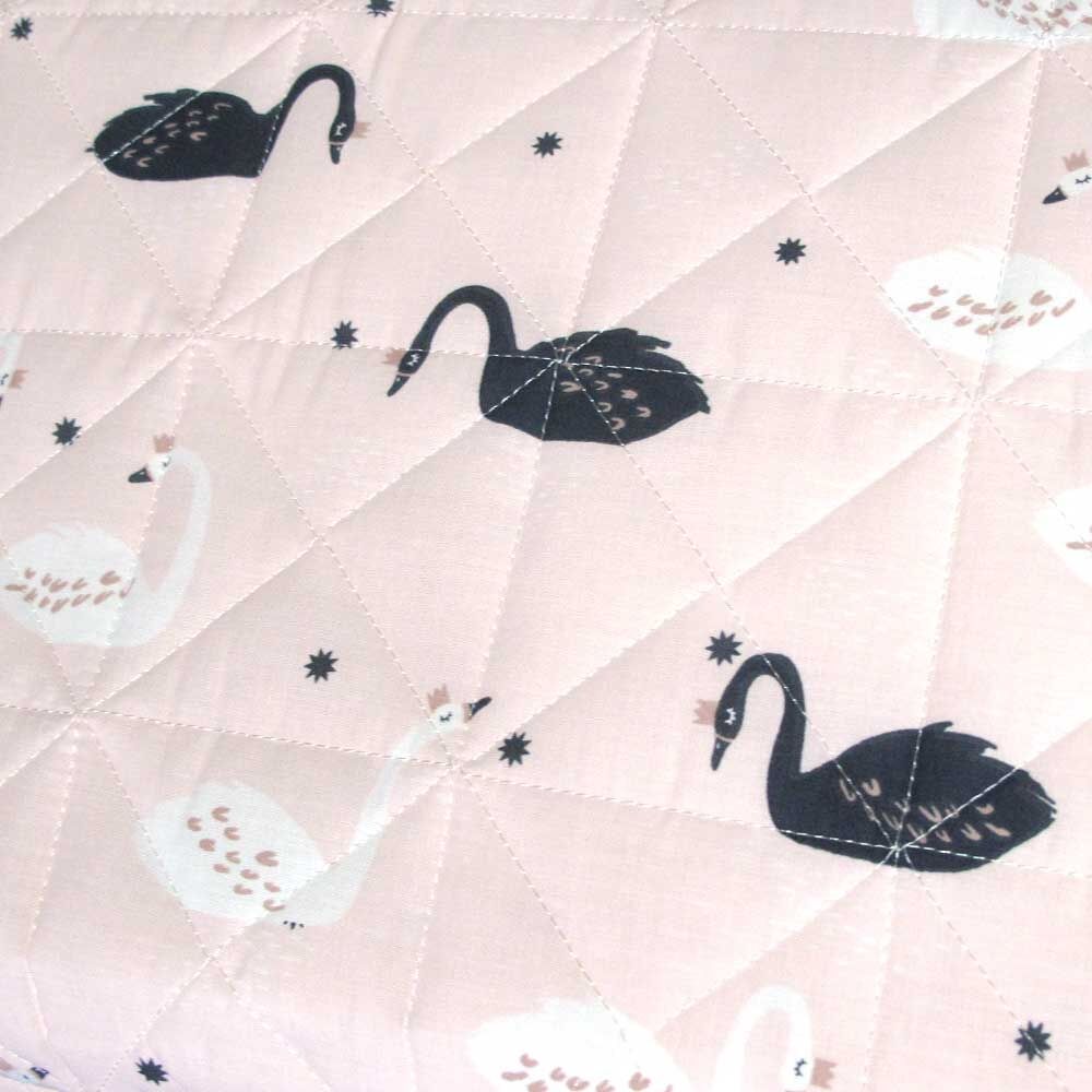 Swan Blush Quilt Cover Set Single Price