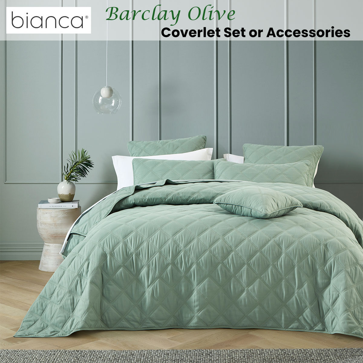 Bianca Barclay Navy Coverlet Set Queen/King Price