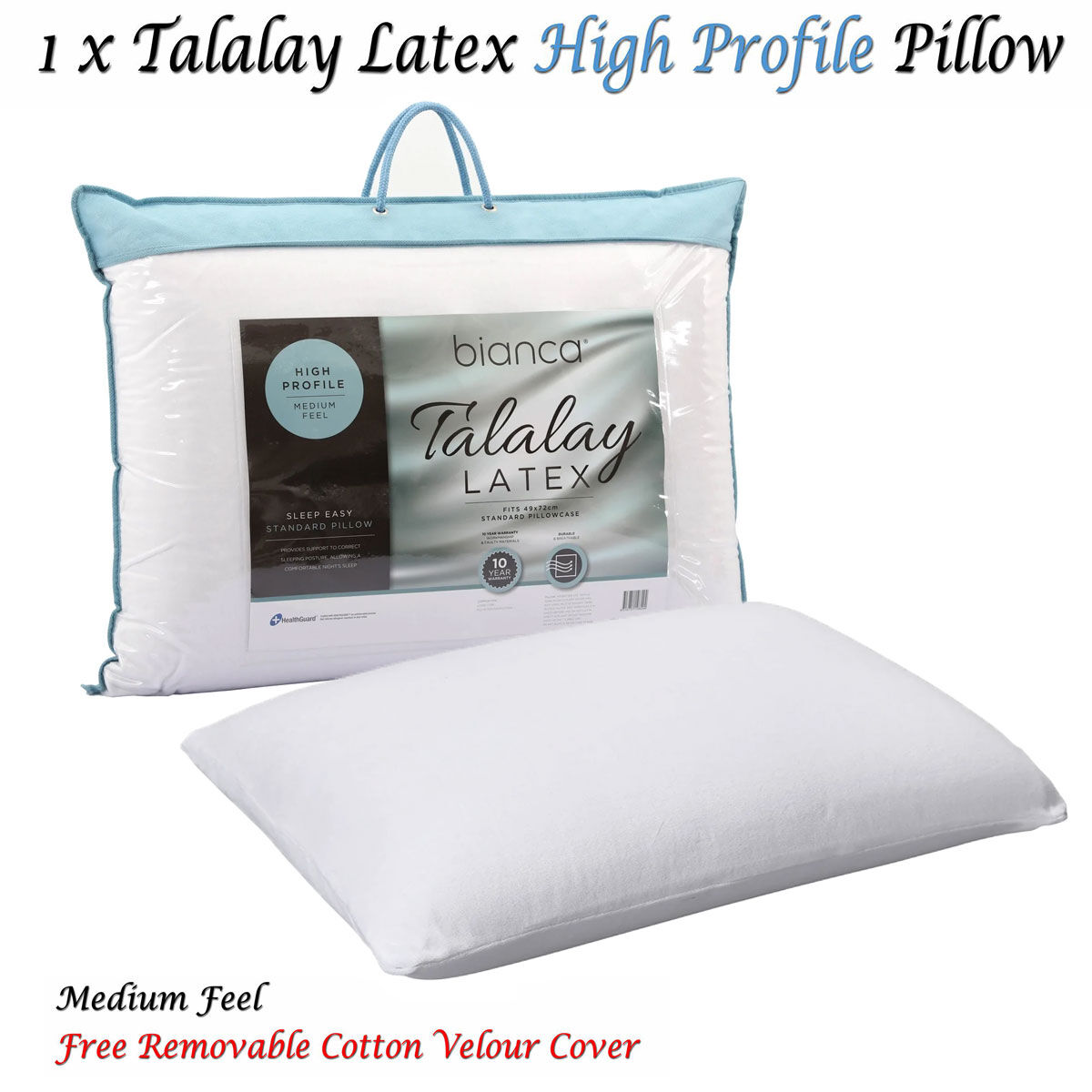 Bianca Talalay Latex High Profile Pillow Price