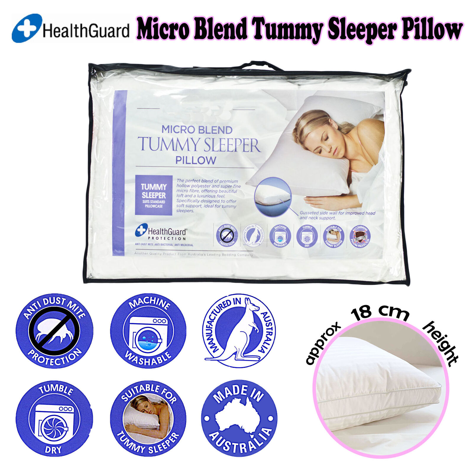 Easyrest Micro Blend Tummy Sleeper Pillow Price