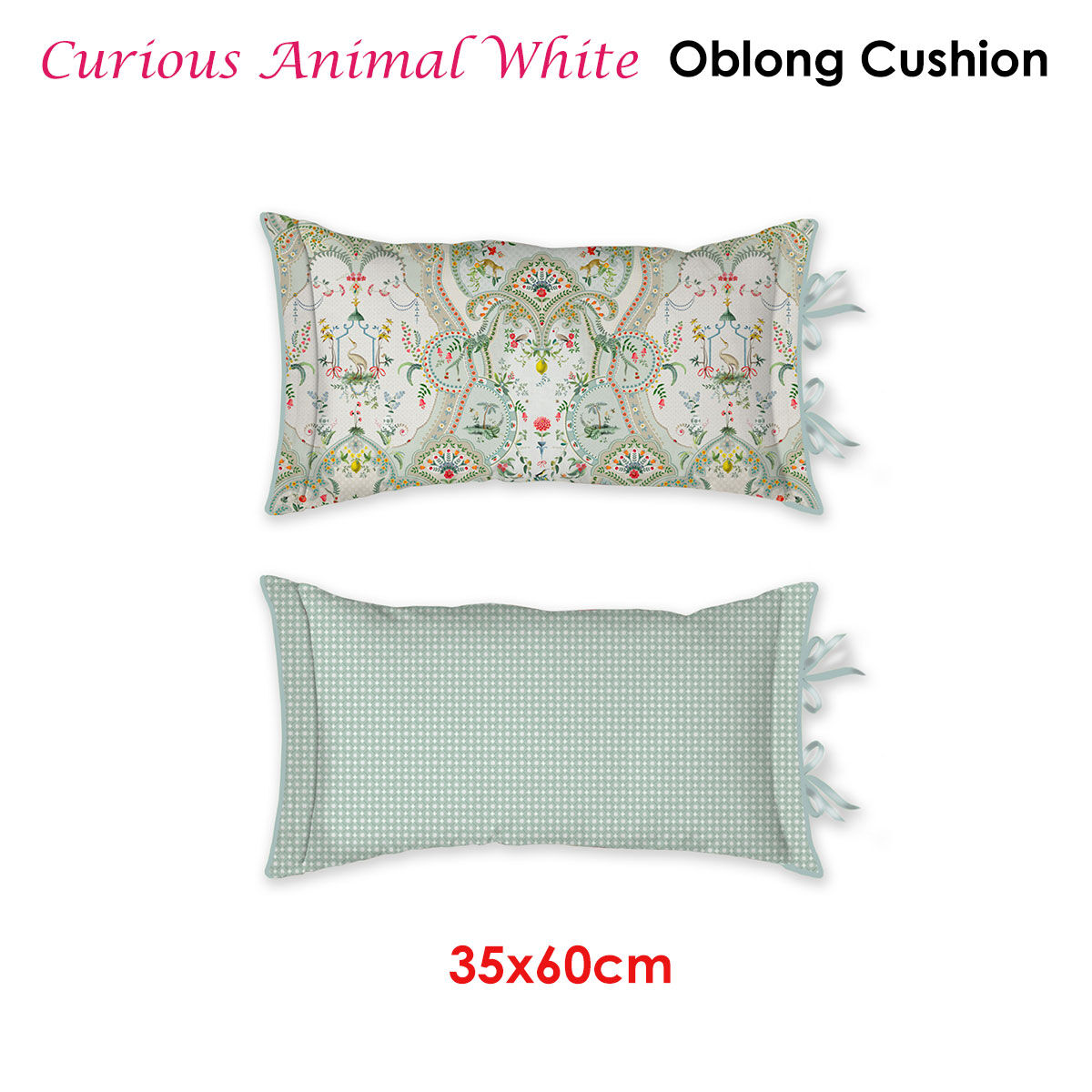 PIP Studio Curious Animal White Oblong Cushion Price