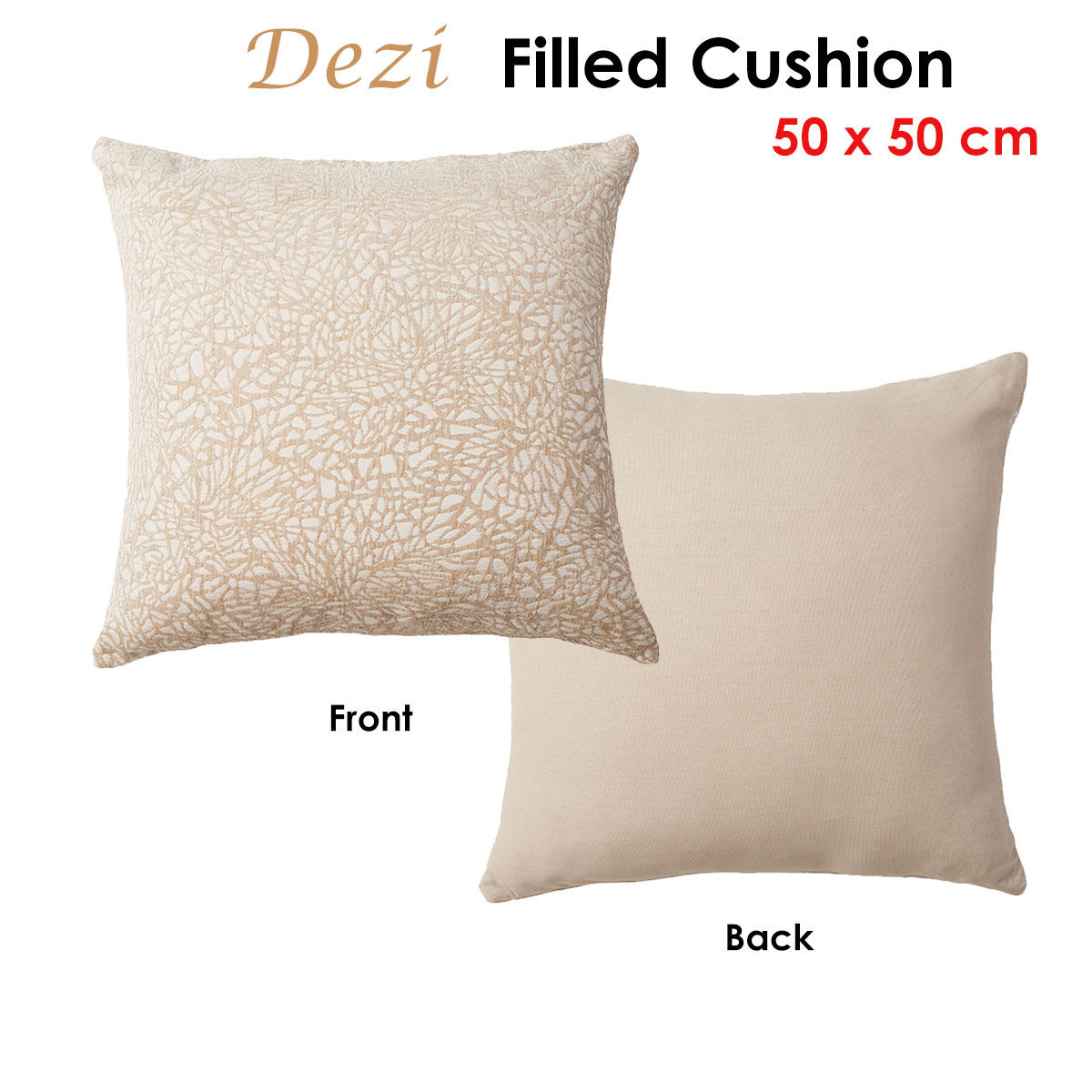 Accessorize Dezi Filled Cushion 50 x 50 cm Price