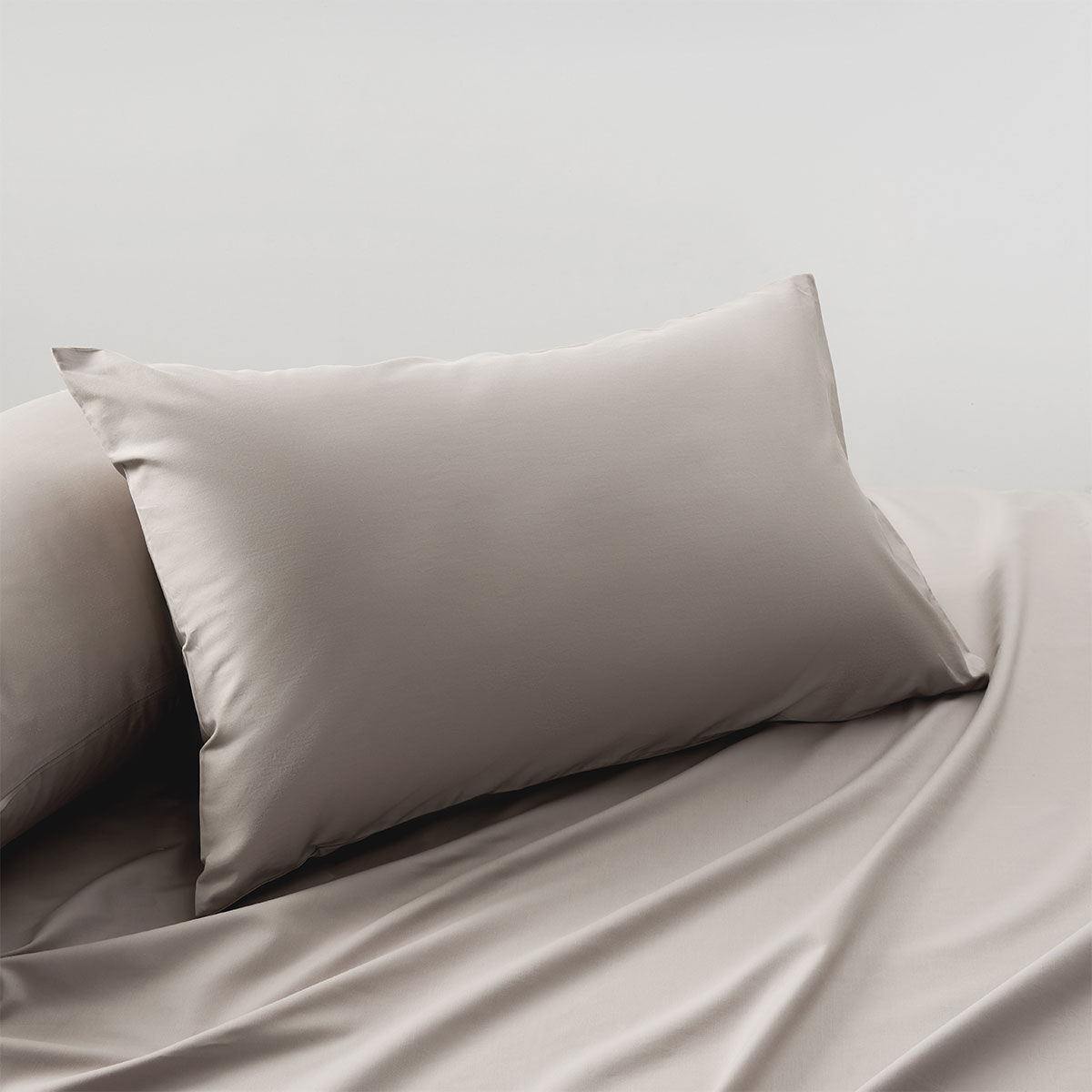 Accessorize White 400TC Bamboo Cotton Pair of Standard Pillowcases 48 x 73 + 15cm Price