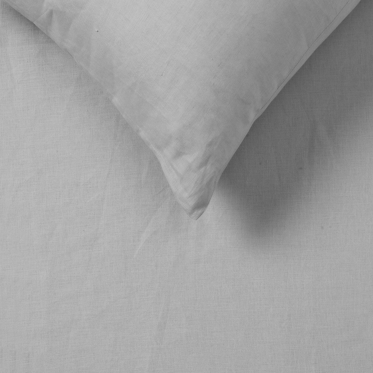 Vintage Design Homewares Silver 100% Hemp Quilt Cover Set King Price