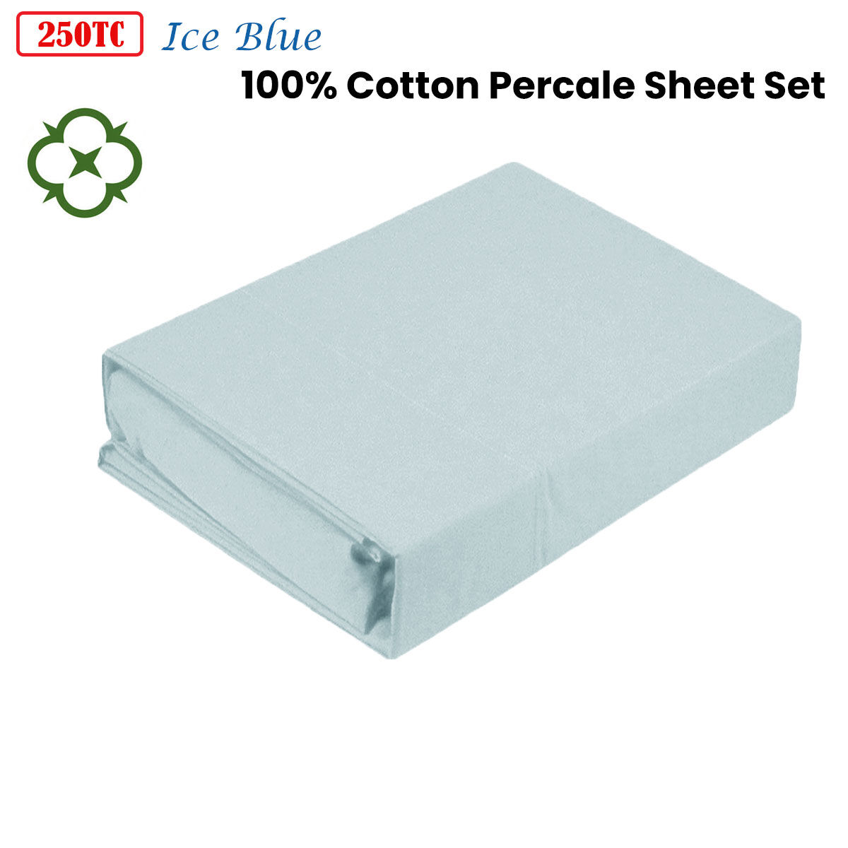 Kingtex 250TC 100% Cotton Sateen Sheet Set Dark Chocolate Double Price