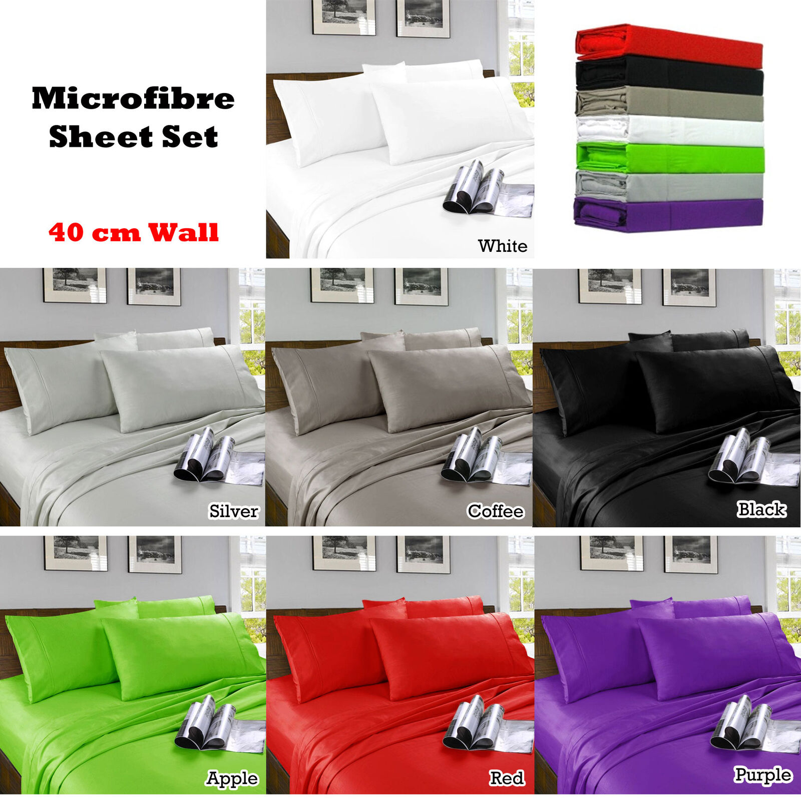 Shangri La Microfibre Machine Lace Sheet Set White King Price