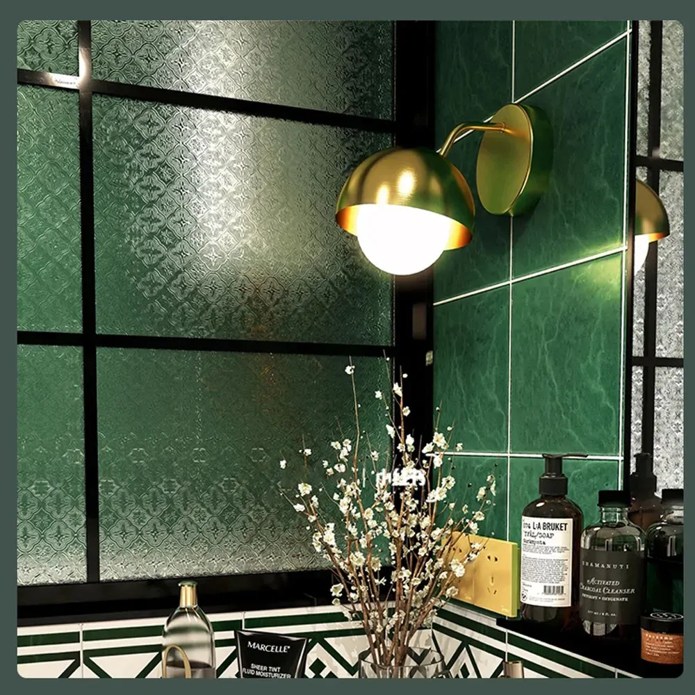 3M Privacy Glass Film Sticker Static Cling Window Decals Glass Film(Begonia,60*300cm) Price