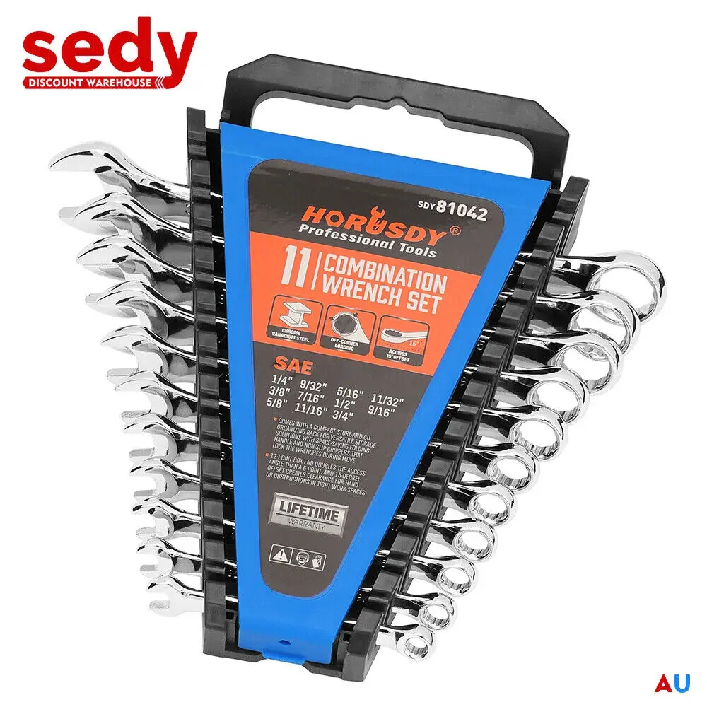 11Pcs Imperial Combination Spanner Ring Open End Ended Combo Wrench 12 Point Price