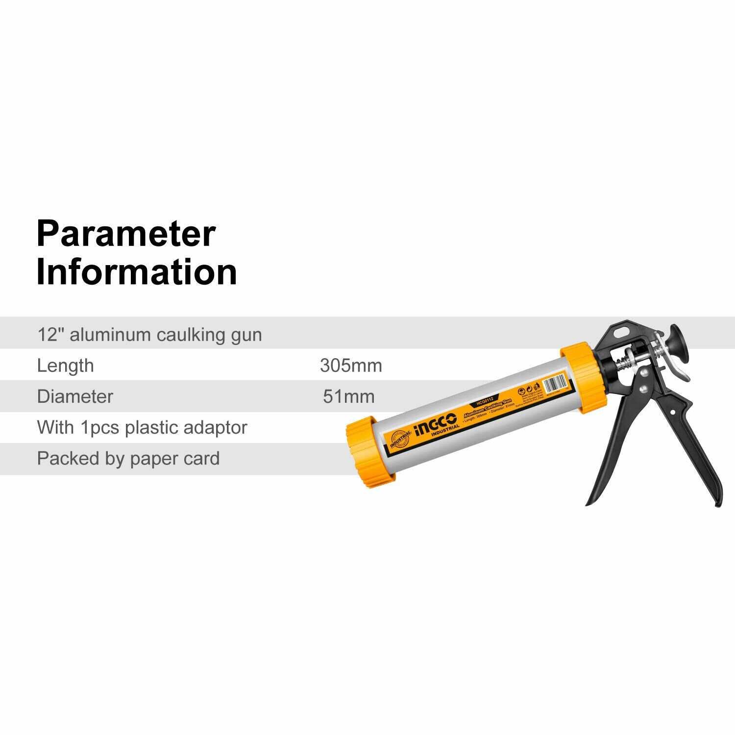 Aluminum Caluking Gun 9" Sausage Sealing Silicone Sealant Glue Price