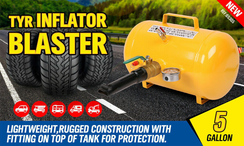 5 Gallon / 20L Bead Blaster Tyre Air Tank Tire Inflator Seater 4WD Car Shop Tool Price