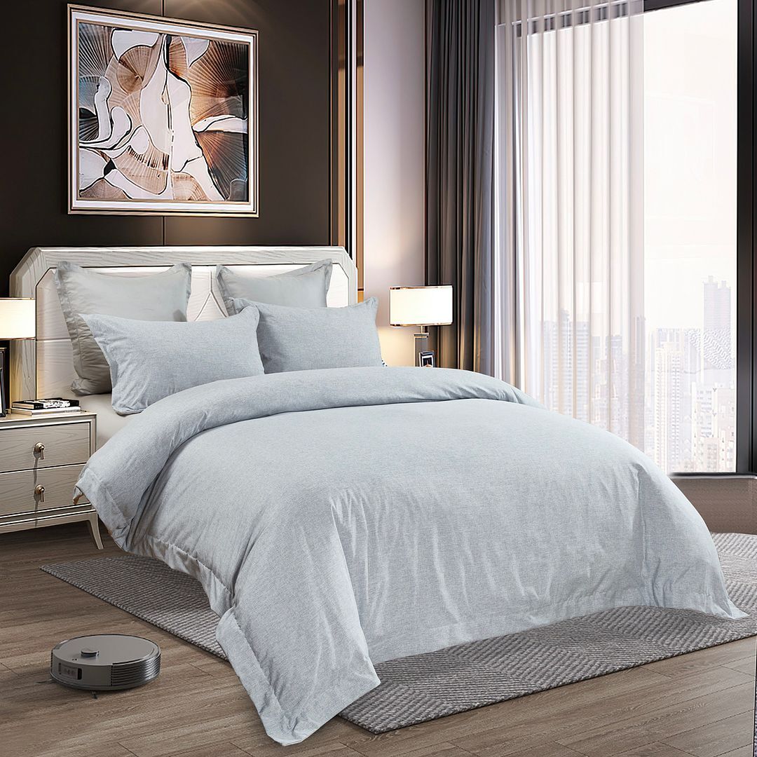 Tailored Super Soft Quilt Cover Set - Super King Size Price
