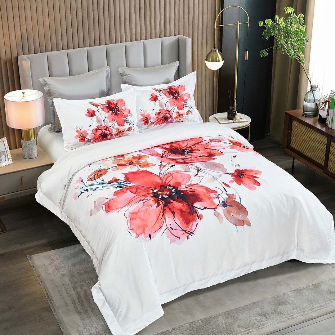 Lulani Floral Quilt Cover Set - King Size Price