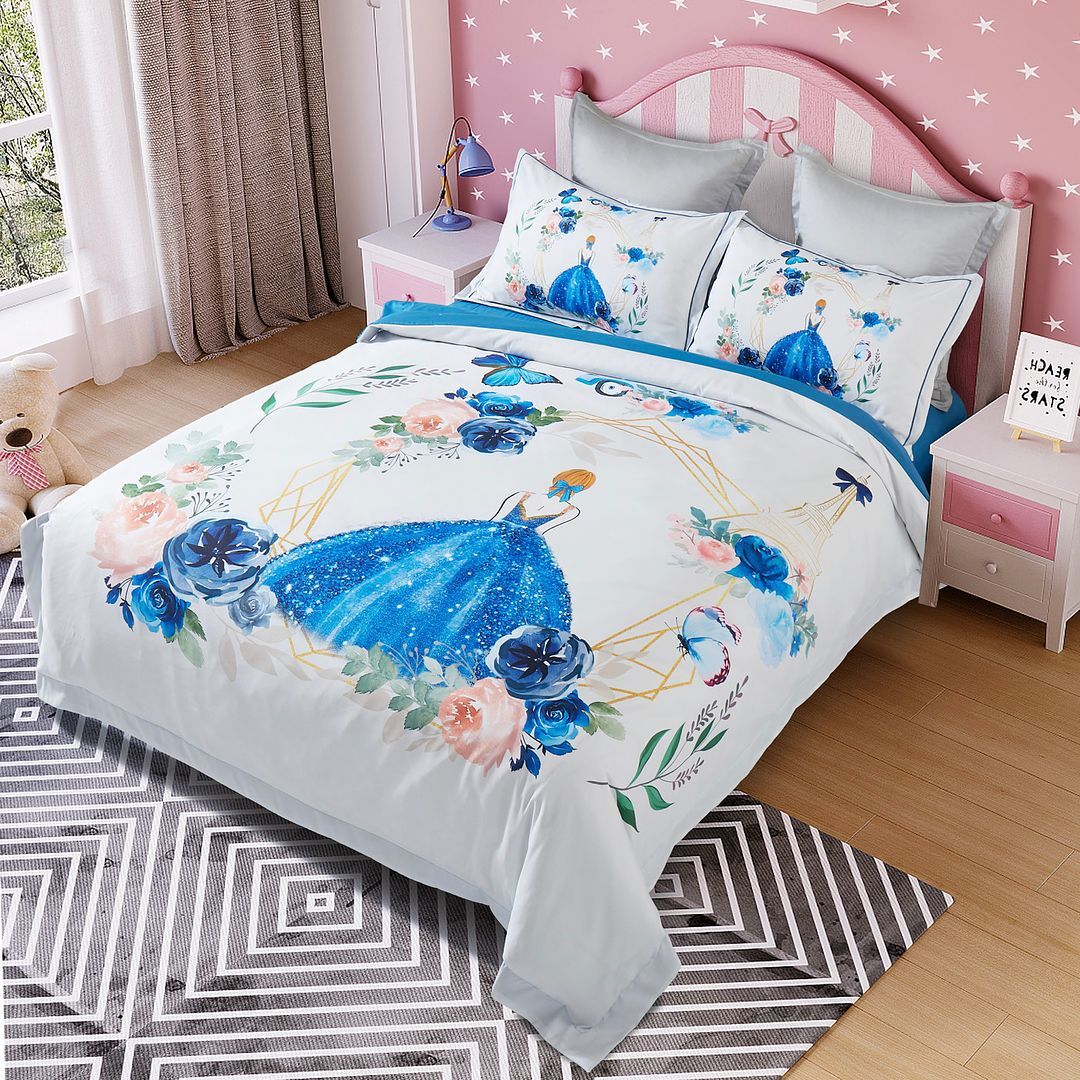 Princess Kids Quilt Cover Set - Single Size Price