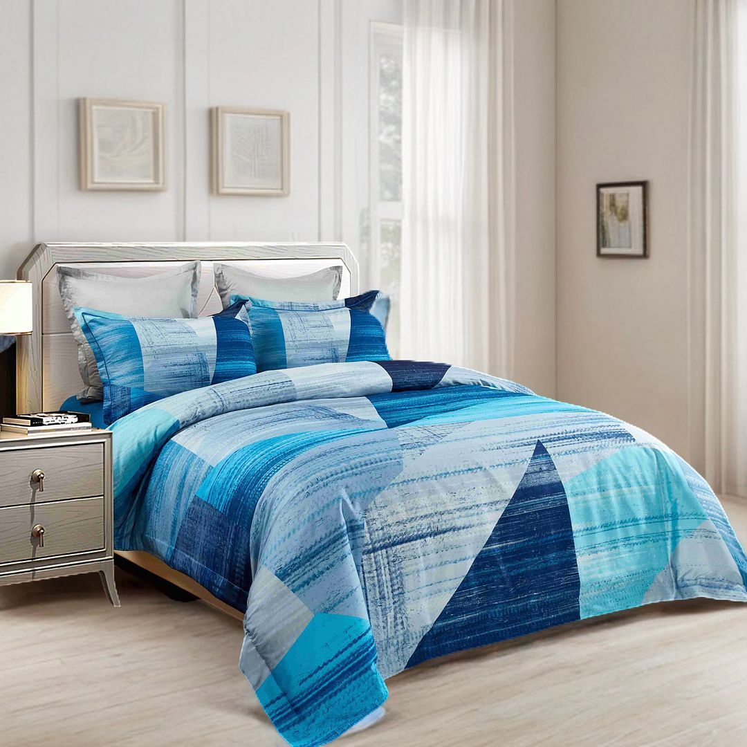 Mondrian Quilt Cover Set - Super King Size Price
