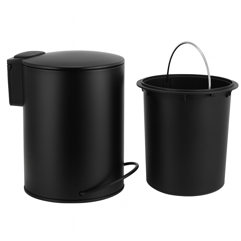 3L Soft Close Pedal Bin Black Price