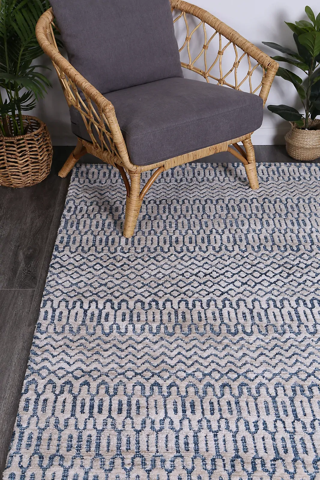 Amritsar Camphils Navy Tribal Rug 240X330 Price