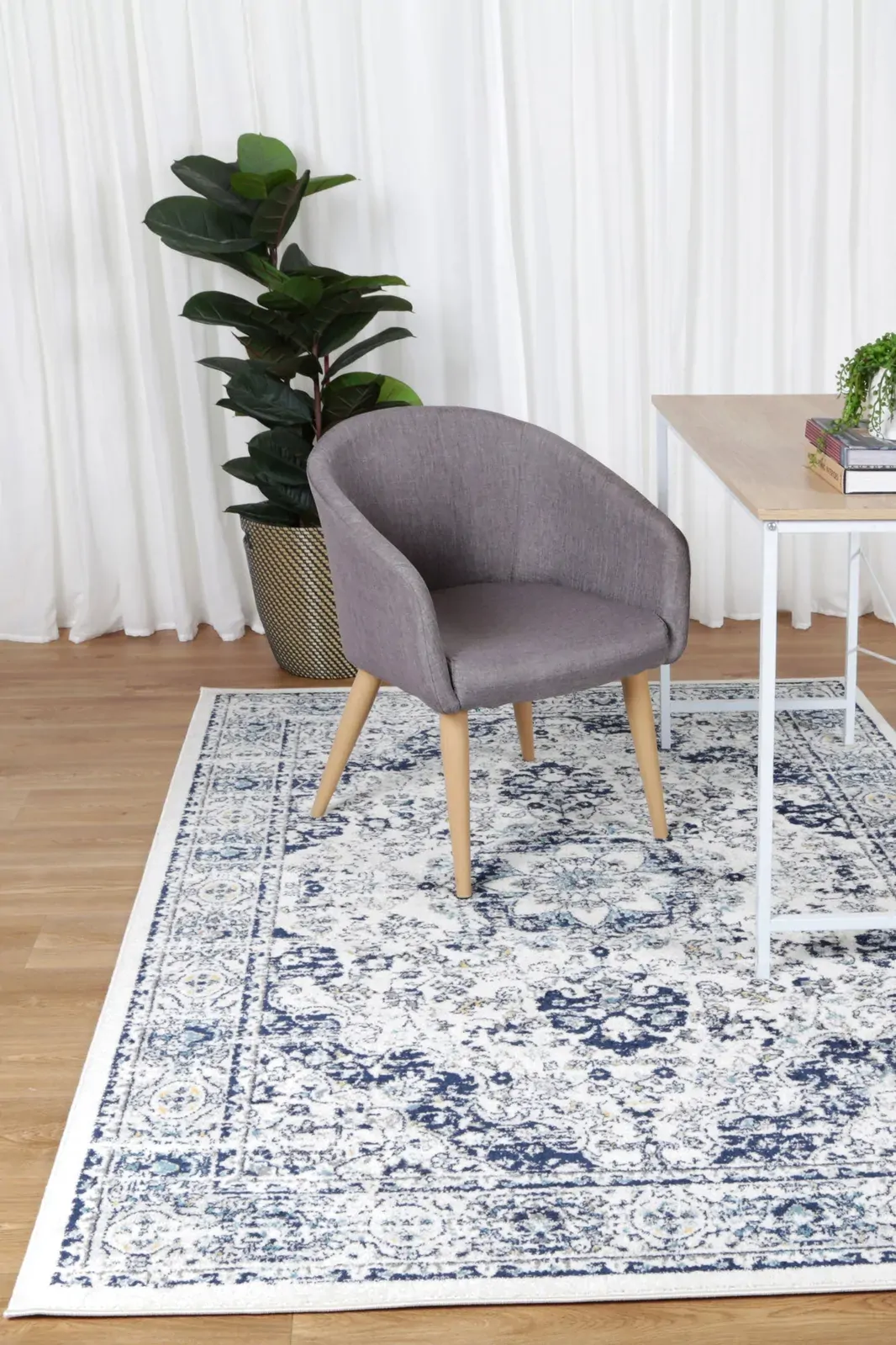 Provence Prov22 Cream/D.Blue 160X230 Price