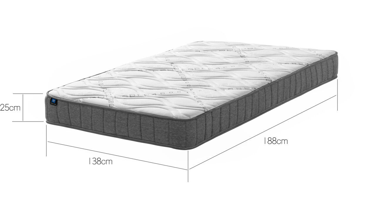Easeful Eco Spay Foam Pocket Spring 20CM Double Hybrid Mattress Price