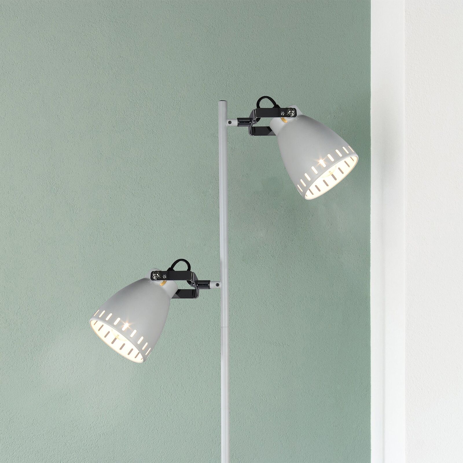 Audrey Floor Lamp - White Price