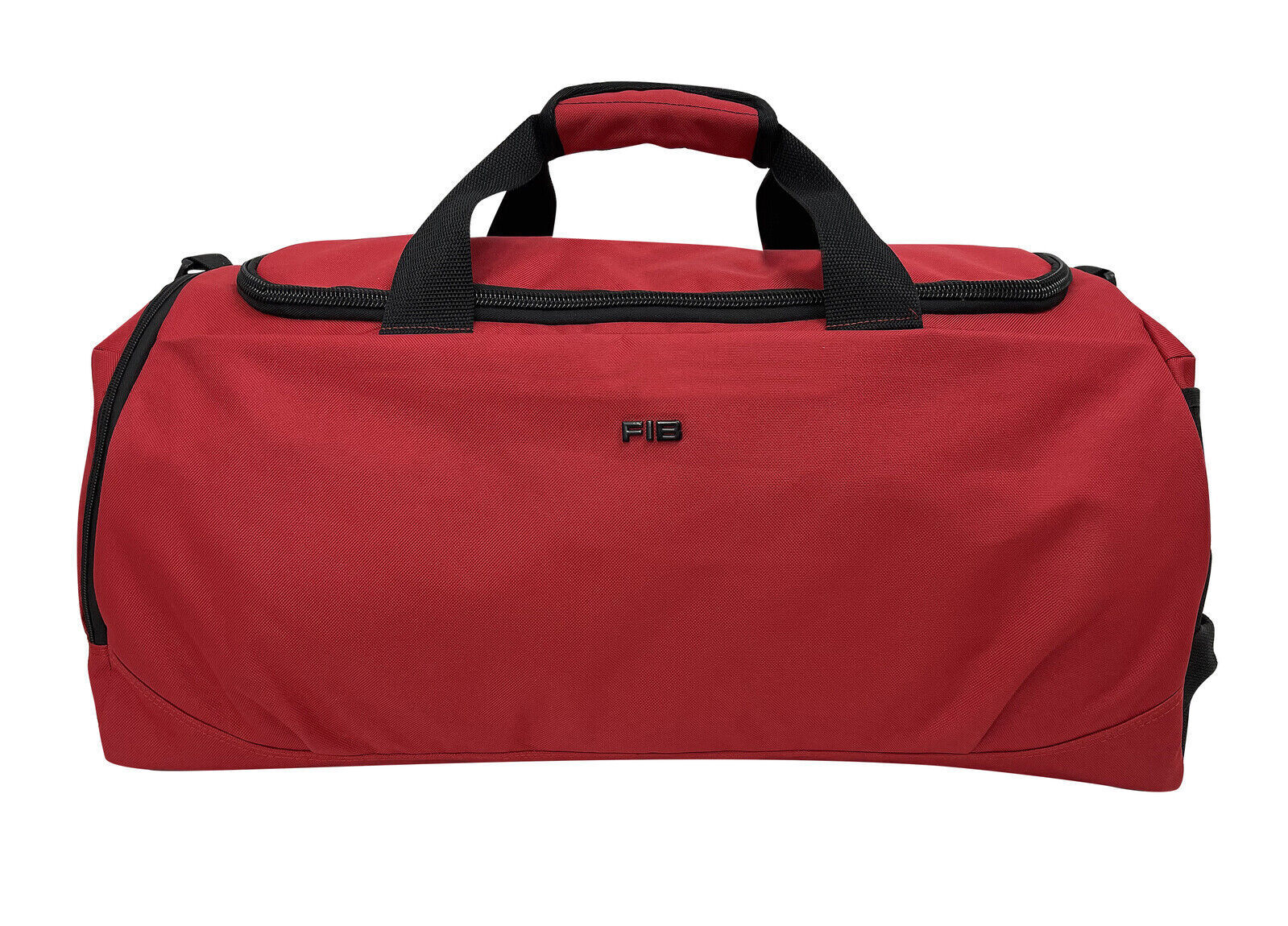 38L FIB Sports Duffle Bag Duffel Gym Canvas Travel Foldable - Red Price