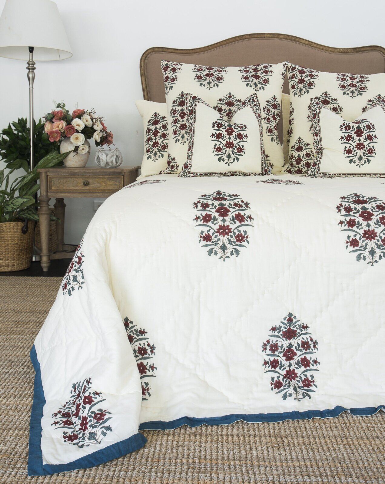Gulbahar Quilt - Ruby (Queen - 210 cm x 210 cm) Price