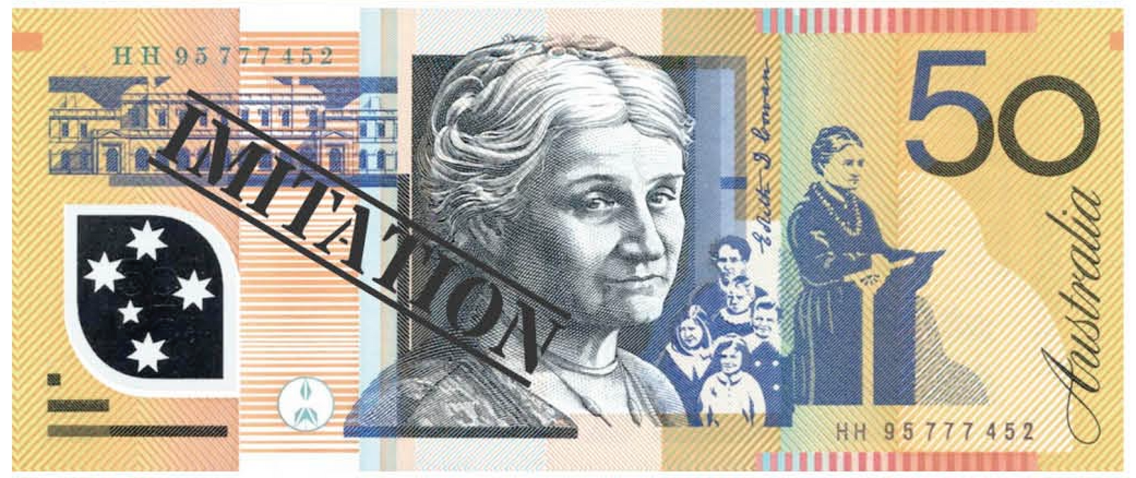50 Dollar Australian Souvenir Note Pad Fake AUD Money - 1 Pack of 50 Sheets Price