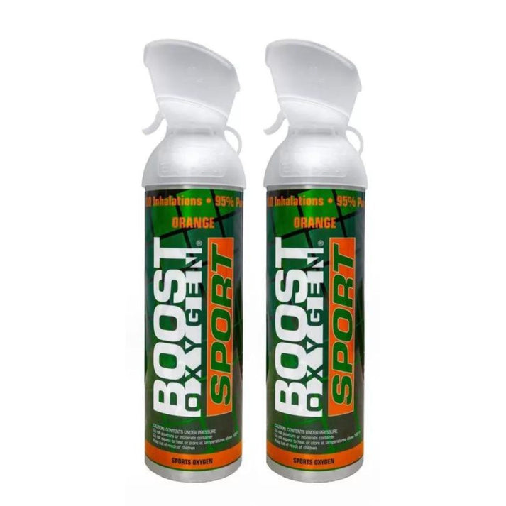 2x 10 Litres of Boost Sport Oxygen in a Can Supplemental - 200 Breath (Large) Price
