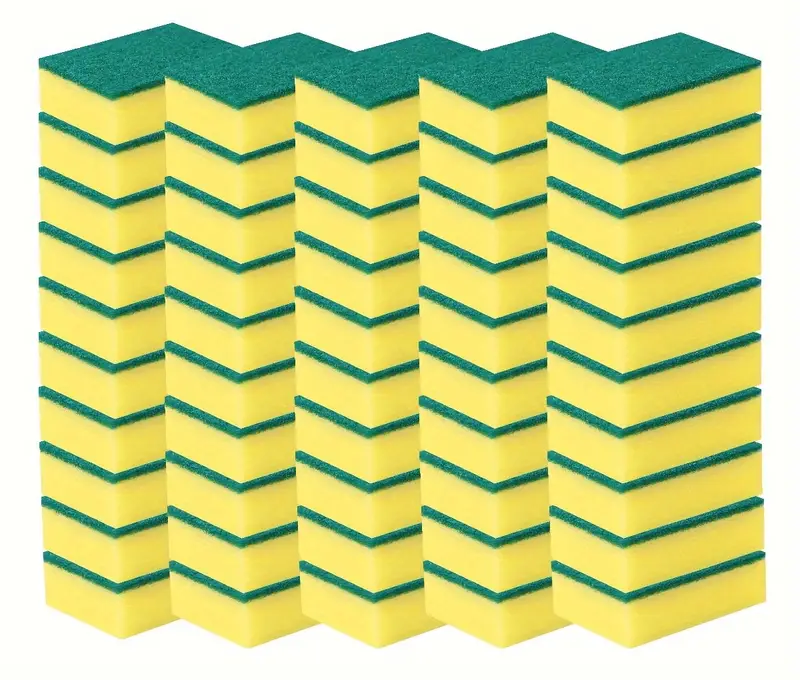 36x Scourer Sponges Strong Commercial Grade Regular Duty 15x10x3cm Bulk Price