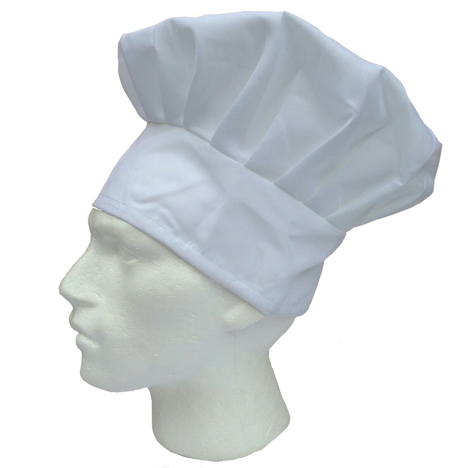 ADULT CHEFS HAT White Kitchen Cooking Baker Cap Chef Party Cotton Blend BBQ Price