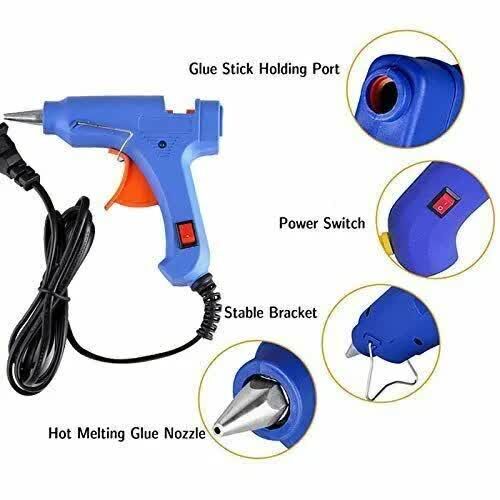HOT MELT GLUE GUN TRIGGER ADHESIVE WITH STICKS REPAIR KIT FOR USE Price