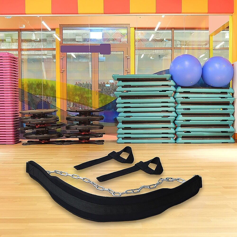 Weight Lifting Belt Gym Back Pull Up Chain Dipping Dip Body Building Training Price