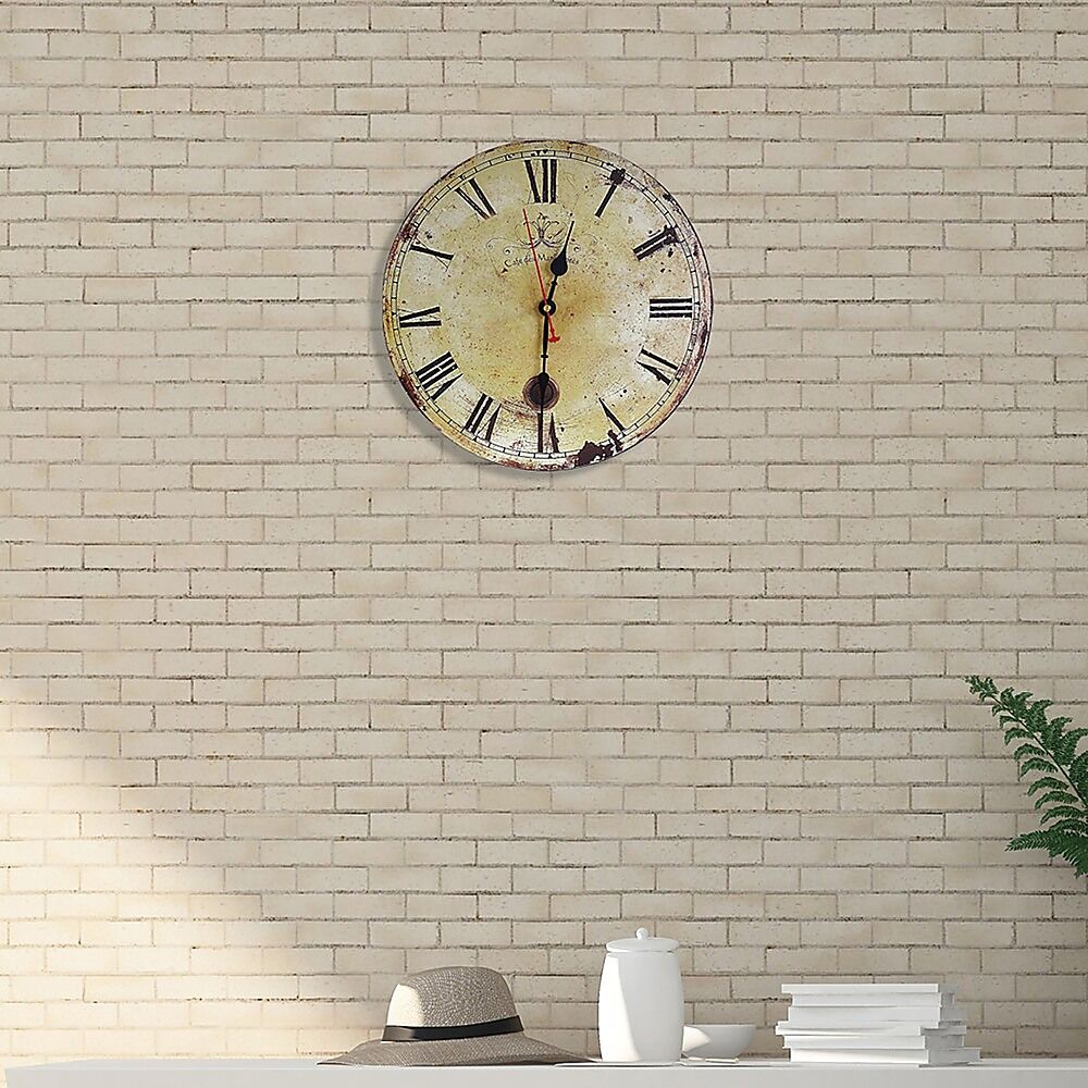 Large Vintage Wall Clock Kitchen Office Retro Timepiece Price