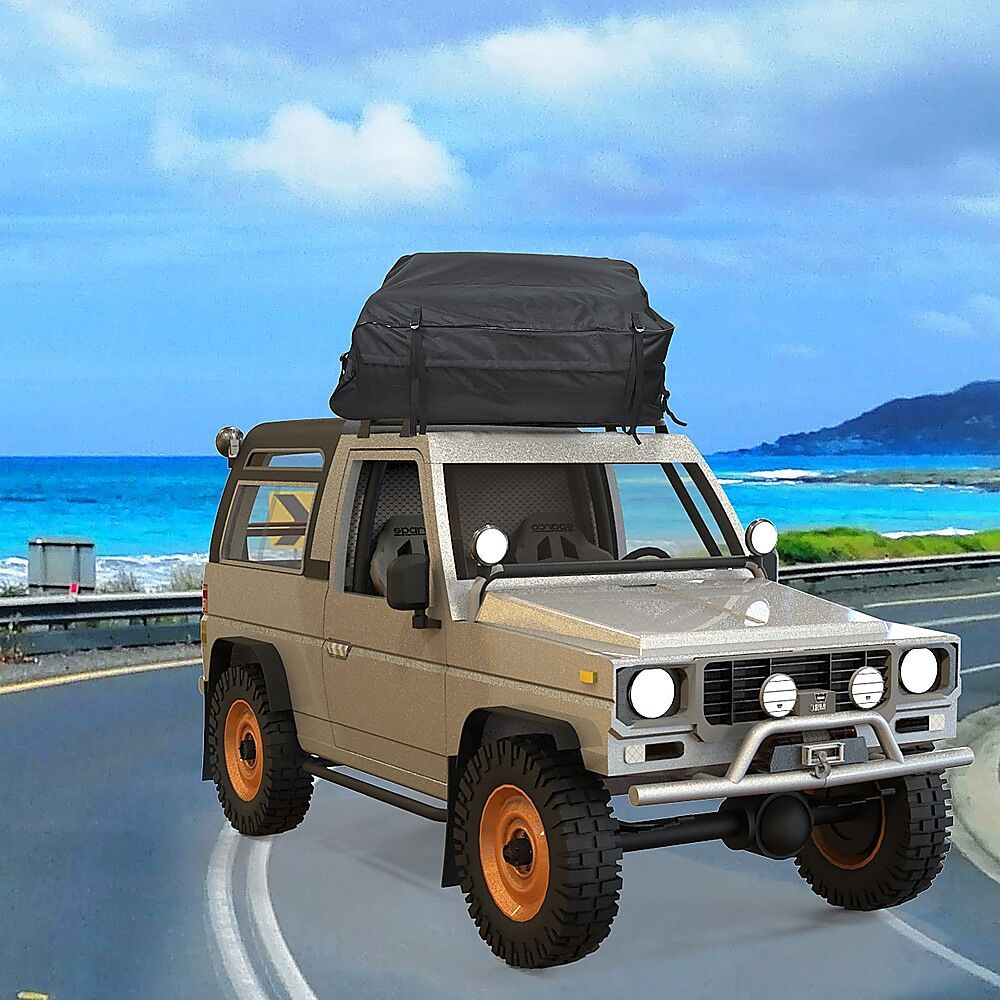 458 Litre Large Car Cargo Travel Rain Proof Roof Top Bag Storage Carrier Box Price