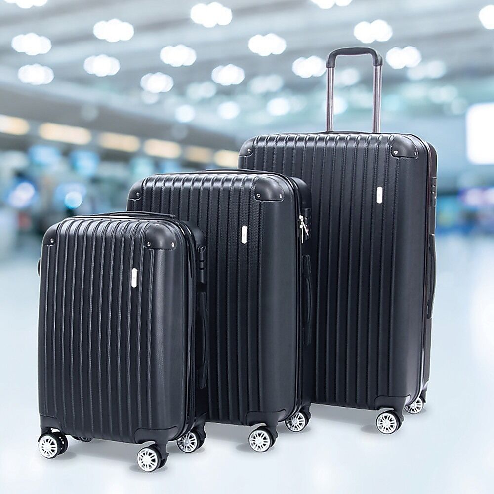 Delegate Suitcases Luggage Set 20" 24" 28"Carry On Trolley TSA Travel Bag Price