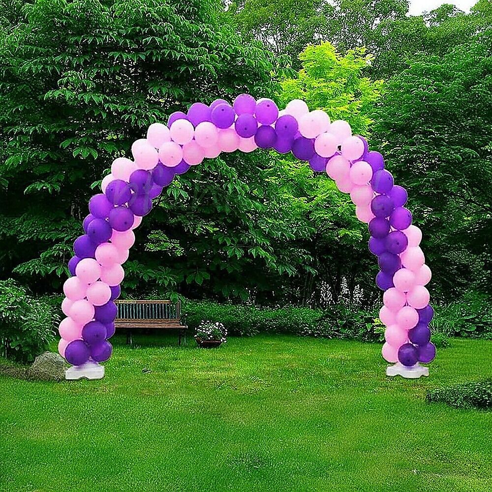 3x4m Full Set Balloon Arch Column Kit Floor Base Stand For Wedding & Party Price