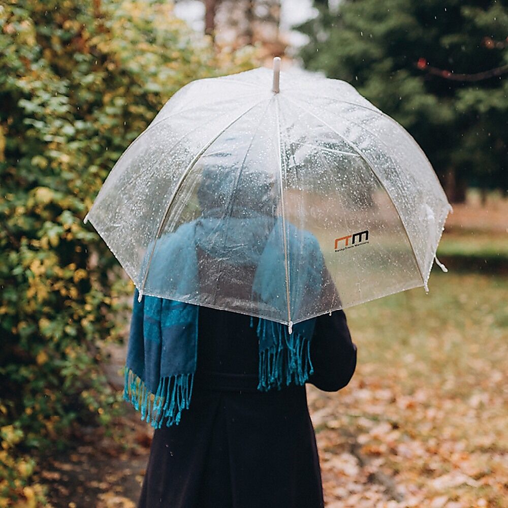5x Clear Transparent Rain Walking Umbrella Parasol PVC Dome Wedding Party Favour Price