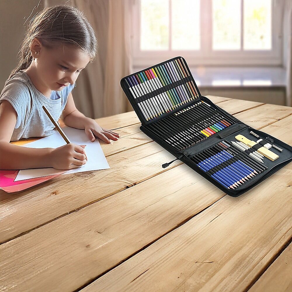Art Sketch Pencils Oil Drawing Colouring Graphite Charcoal Pencil Set 72pcs/set Price