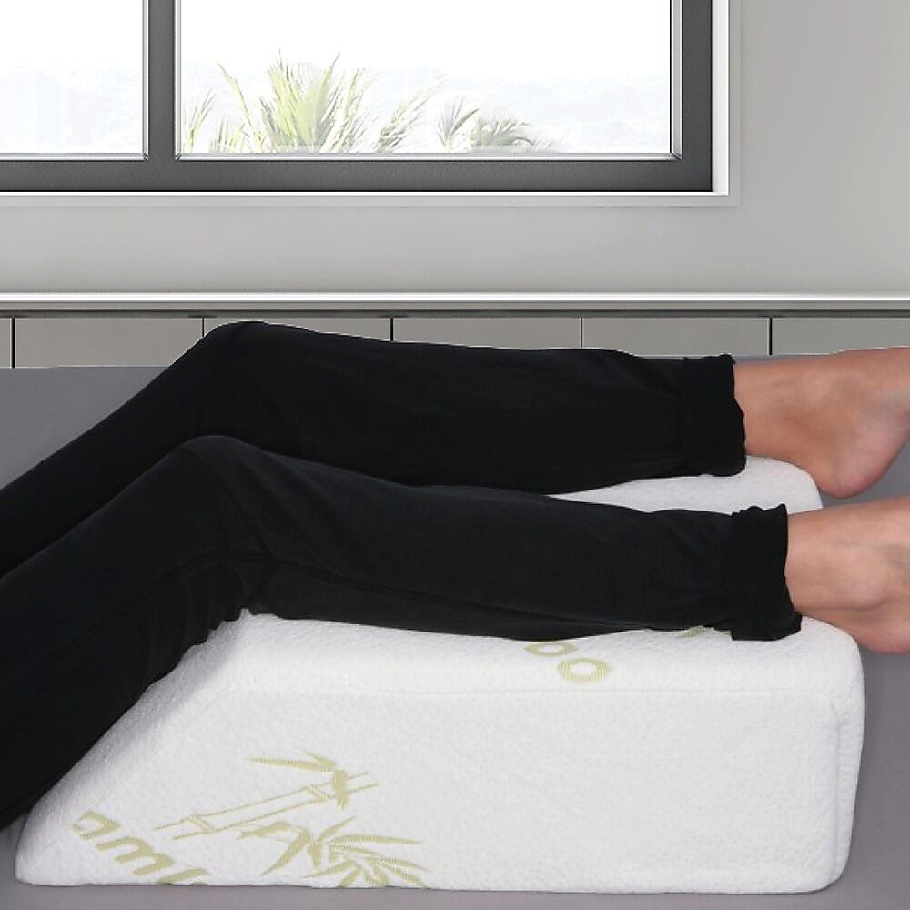 Wedge Elevation Pillow Cool Gel Memory Foam Leg Raiser Support Cushion Price