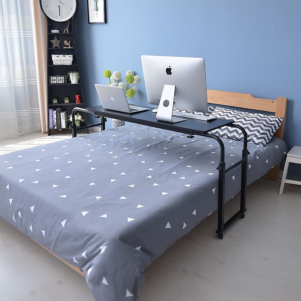 Overbed Table Work Laptop Desk with Wheels Price