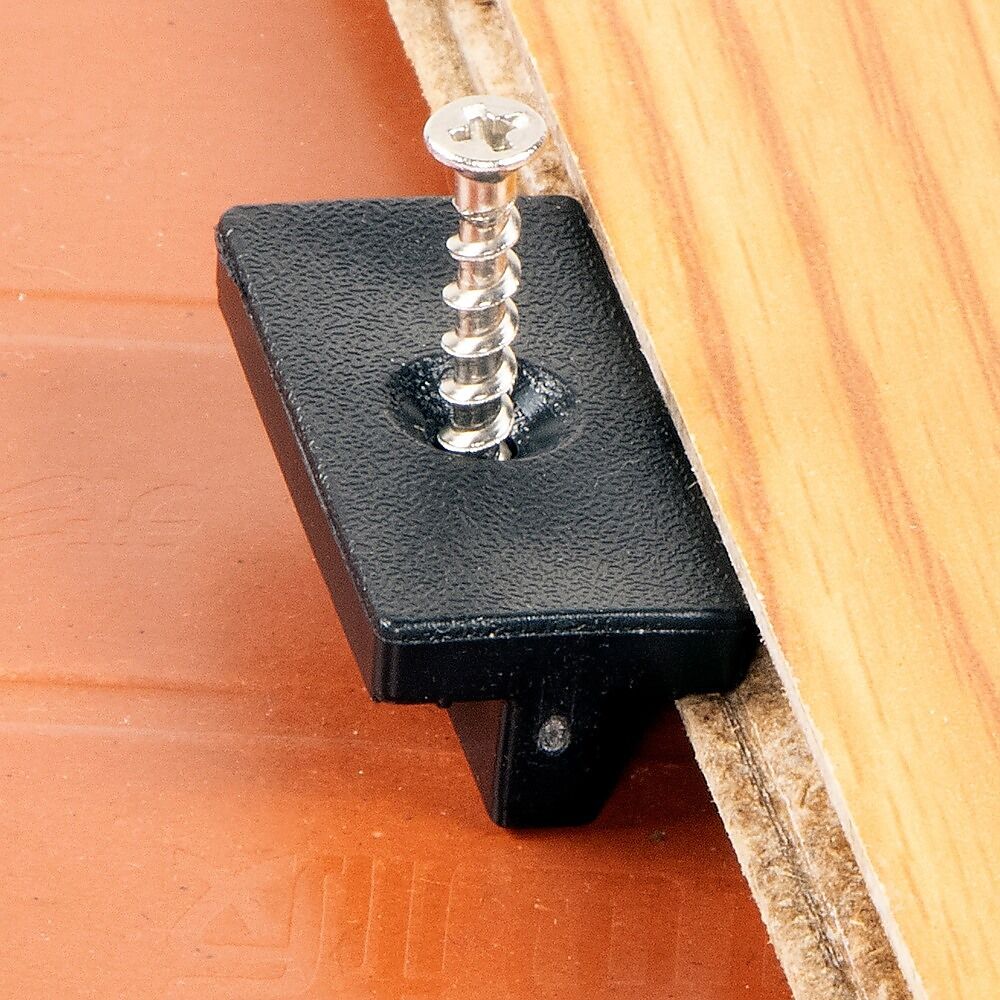 100 Composite Decking Hidden Fixing Fasteners Plastic T Clips & Screws Price