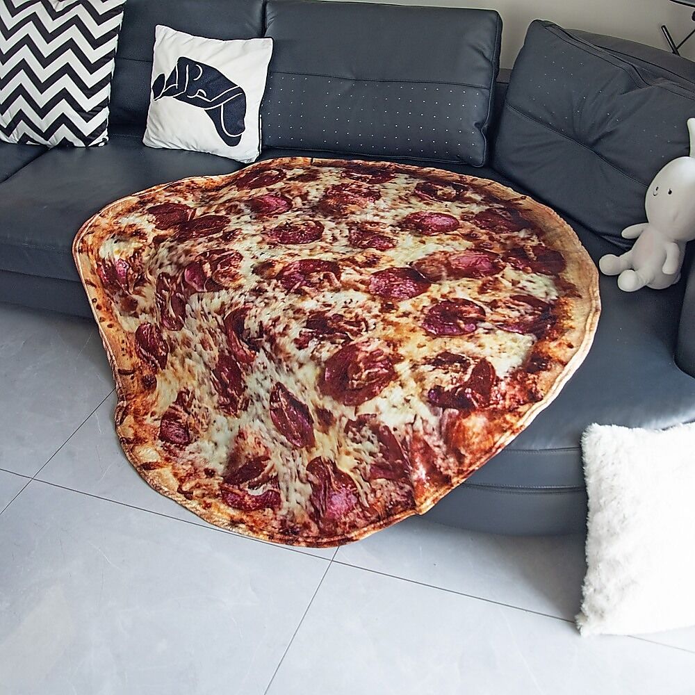 Pizza Blanket 150cm Throw Rug Price