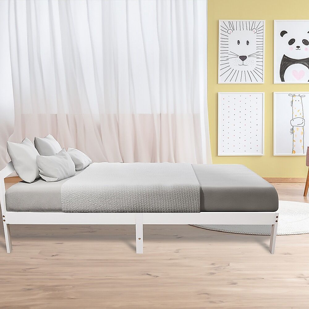 Natural Wooden Bed Frame Home Furniture Price