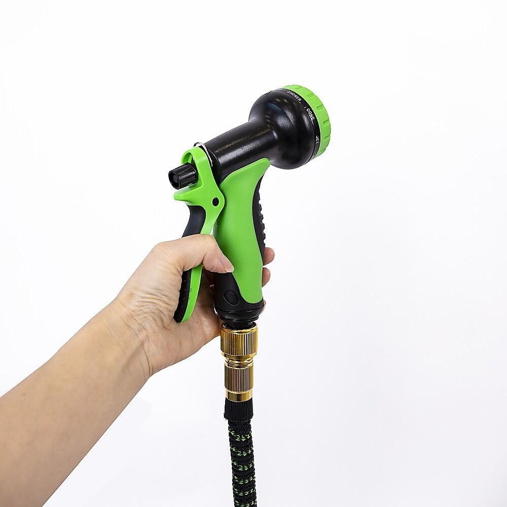 30m Garden Hose Strong Heavy Duty Expandable Flexible Hose Water Spray Nozzle Price